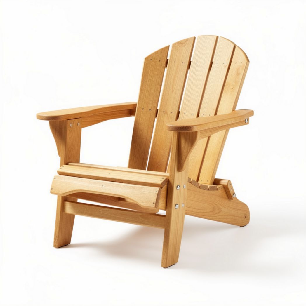 Chaise de jardin en bois naturel de pin dimensions 80 x 70 x 90cm